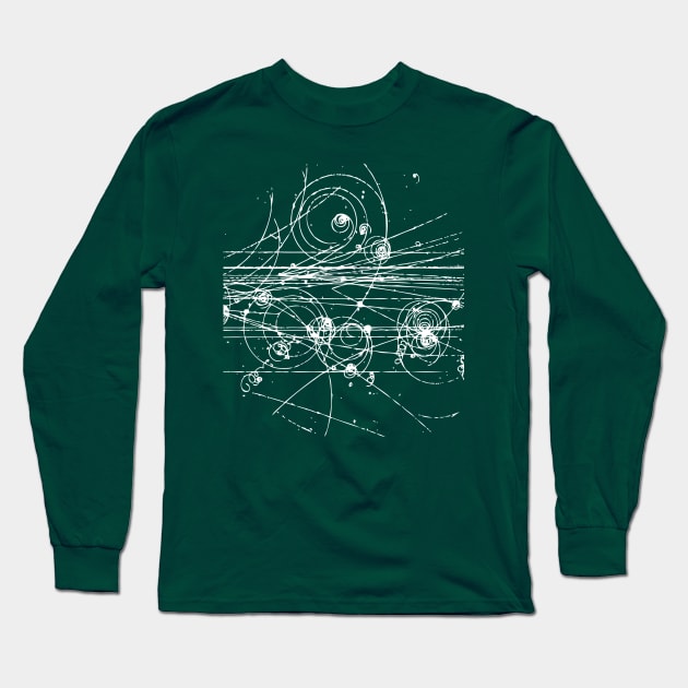 Particle Tracks 2 Long Sleeve T-Shirt by kipstewart